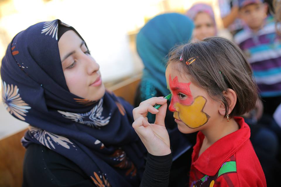 مهرجان العيد مع النازحين